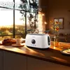 Steinborg XXL 4 Scheiben Toaster Beige Digitales Display Produktbild-Vorschau 7