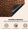 KitchenYeah© Herdabdeckplatte Das braune Leder eines Produktbild-Vorschau 4