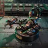A detailed mechanical model of a scorpion on a futuristic platform. Náhled obrázku produktu