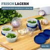 WESTMARK Kräuter/Gefrierdose Trio 0,1l 4Stück 1 Stck. Voir les images du produit 7