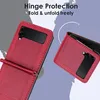 Handyhülle für Samsung Galaxy Z Flip 3 5G Leder Flip Produktbild-Vorschau 2