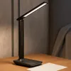 Dotykowa czarna lampka biurkowa LED z regulacją i USB Podgląd zdjęcia produktu 8
