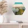 DEQORI Glasbild Echtglas 40x35 cm 'Blick auf Cristo Produktbild-Vorschau 4