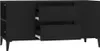 vidaXL TV-Schrank Schwarz 102x44,5x50 cm Holzwerkstoff Produktbild-Vorschau 6