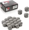 20x Radschrauben Kappen Radschraubenkappen Set 17mm grau Produktbild-Vorschau 1