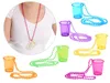 Schnapsglas mit Kette zum umhängen: orange Variante wählen: Produktbild-Vorschau 2