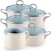 Topfset Familienset 5-teilig AVORIO Riess Produktbild-Vorschau 1