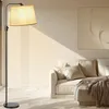 A modern living room with a floor lamp and a sofa. Anteprima dell’immagine prodotto