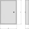 Armadio chiavi SS 100 PZ (300 x 240 x 80) senza profilo Anteprima dell’immagine prodotto 11