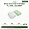 hERZtal orthopädisches Nackenstützkissen 11 cm 40x80 cm Produktbild-Vorschau 3