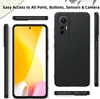 Silikonowe etui ochronne do Xiaomi Mi 12 Lite 5G Matt Black Podgląd zdjęcia produktu 7