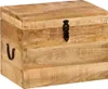 Scatola portaoggetti 39x28x31 cm in legno massiccio di Anteprima dell’immagine prodotto 11