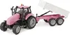 Farm Traktor m Hänger pink Rückzug Licht/Ton 25cm Produktbild-Vorschau 23