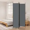 vidaXL Paravento a 3 ante, antracite, 150x220 cm, tessuto Anteprima dell’immagine prodotto 8