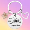 INF Porte-clés en acier inoxydable pour la Saint-Valentin Voir les images du produit 3