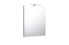 Badezimmerspiegel 60x70 umkehrbar mit verchromter Lampe Produktbild-Vorschau 2