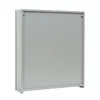 A gray mirrored cabinet is shown against a white background. Produktbild-Vorschau