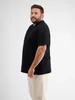 T-shirt męski z okrągłym dekoltem w kolorze czarnym Podgląd zdjęcia produktu 7