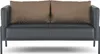 Arbeitszimmer Leder Sitzmöbel Designer 2-Sitzer 2x Produktbild-Vorschau 4
