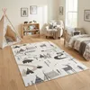 Carpetsale24 Tappeto bambini animali foresta tappeto gioco Anteprima dell’immagine prodotto 1