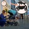 Lionelo Buggy MIRA jusqu'à 22 kg, Roues pivotantes 360°, Voir les images du produit 19