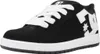 A black DC Shoes Court Graffik sneaker with white laces and white DC logo on the side. Anteprima dell’immagine prodotto
