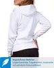 Mivaro Damen Sweatjacke mit Kapuze und Kängurutasche mit Produktbild-Vorschau 3