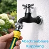 Garten Wasserhahn mit Schlauchanschluss 1/2" 3/4" Kugelhahn Produktbild-Vorschau 4
