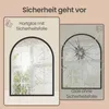 SONGMICS Wandspiegel, gewölbter Spiegel, Aluminiumrahmen, Produktbild-Vorschau 13