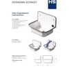 HS Ausgußbecken Ausgussbecken Stahl Produktbild-Vorschau 4