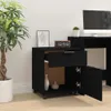 vidaXL Mobiele archiefkast met wielen, zwart, 45x38x54 cm Productafbeelding-voorbeeld 3
