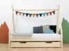 Kinderholzbett NAKANA in Form eines Tipis 90x190 cm Produktbild-Vorschau 13