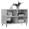 vidaXL TV-Schrank Betongrau 69,5x30x50 cm Holzwerkstoff -  Produktbild-Vorschau 4