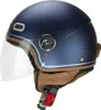 Casco Jet CGM 191V PIX VINTAGE Argento Satinato Blu Visiera Anteprima dell’immagine prodotto 3