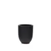Kave Home Ciment Pot de fleurs de jardin noir diamètre 39 Voir les images du produit 1