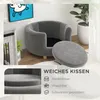 PawHut Hundesofa Hundecouch, Waschbarer Bezug, Haustiersofa Produktbild-Vorschau 6