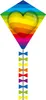 Ecoline latawiec dla dzieci Eddy Rainbow Heart 50 cm Podgląd zdjęcia produktu 5