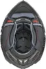Casco O'Neal A-SRS SPIKE, nero/grigio/rosso, taglia L Anteprima dell’immagine prodotto 5