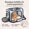 Verco Pawbloom Hundetragetasche Katzentragetasche faltbar Produktbild-Vorschau 3