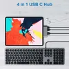 MMOBIEL USB C Hub 4 in 1 für MacBook Pro -Air Dual Typ C Produktbild-Vorschau 6