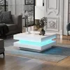 okwish Hochglanz-Couchtisch Beistelltisch mit Produktbild-Vorschau 2