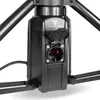 Close-up of a power outlet on a black industrial light fixture. Produktbild-Vorschau