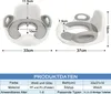 XINZI Kinder Toilettensitz WC Aufsatz Baby Sitz Anti-Rutsch Produktbild-Vorschau 2