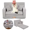 Flumi Canapé enfant pliable en mousse avec housse amovible Voir les images du produit 15