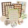 Sticker SET mit 5 x 24 bunten Aufklebern - Sprüche Produktbild-Vorschau 1