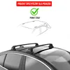 TURTLE BAGAŻNIK DACHOWY AIR-3 , Czarny do INFINITI QX60 L50 Podgląd zdjęcia produktu 3
