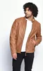 Mustang Lederjacke Wellington Herren chestnut 3XL Produktbild-Vorschau 2