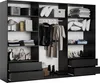 Masseno Schiebetürenschrank VARO 250/205/60 cm Produktbild-Vorschau 3