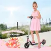 Elektroscooter S2 Rosa Elektro Roller Für Kinder mit Produktbild-Vorschau 5