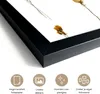 MuchoWow® MuchoWow® Gerahmtes Poster Blumen - Farben - Produktbild-Vorschau 3